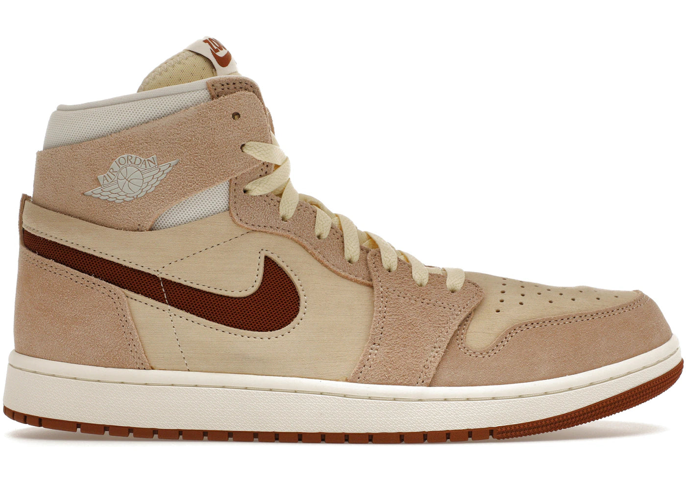 Jordan 1 High Zoom Air CMFT 2 'Legend Coffee' - Sz 11M