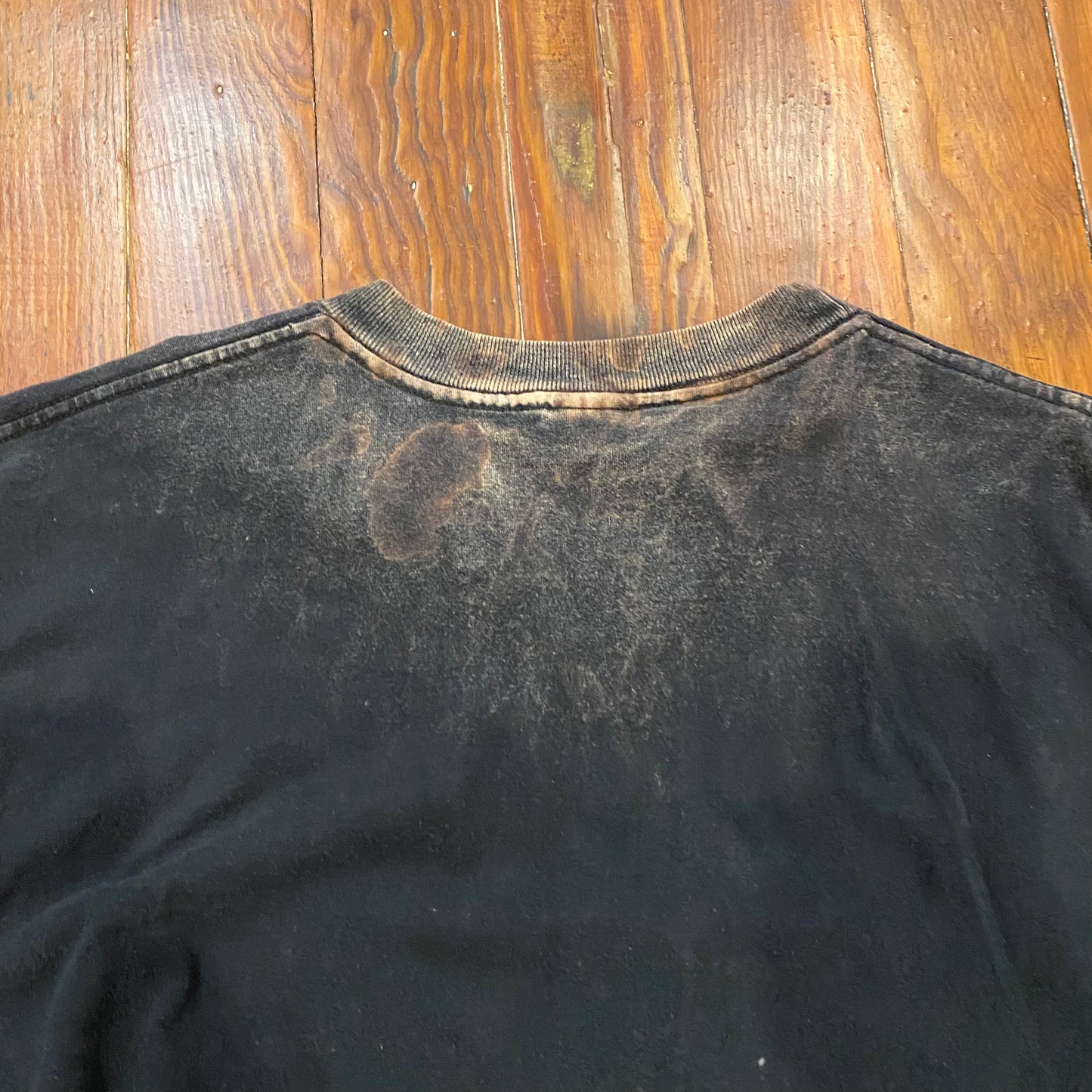 Vintage 1998 WCW NWO Wolf Pack Run With The Pac Bleached Tee - XL