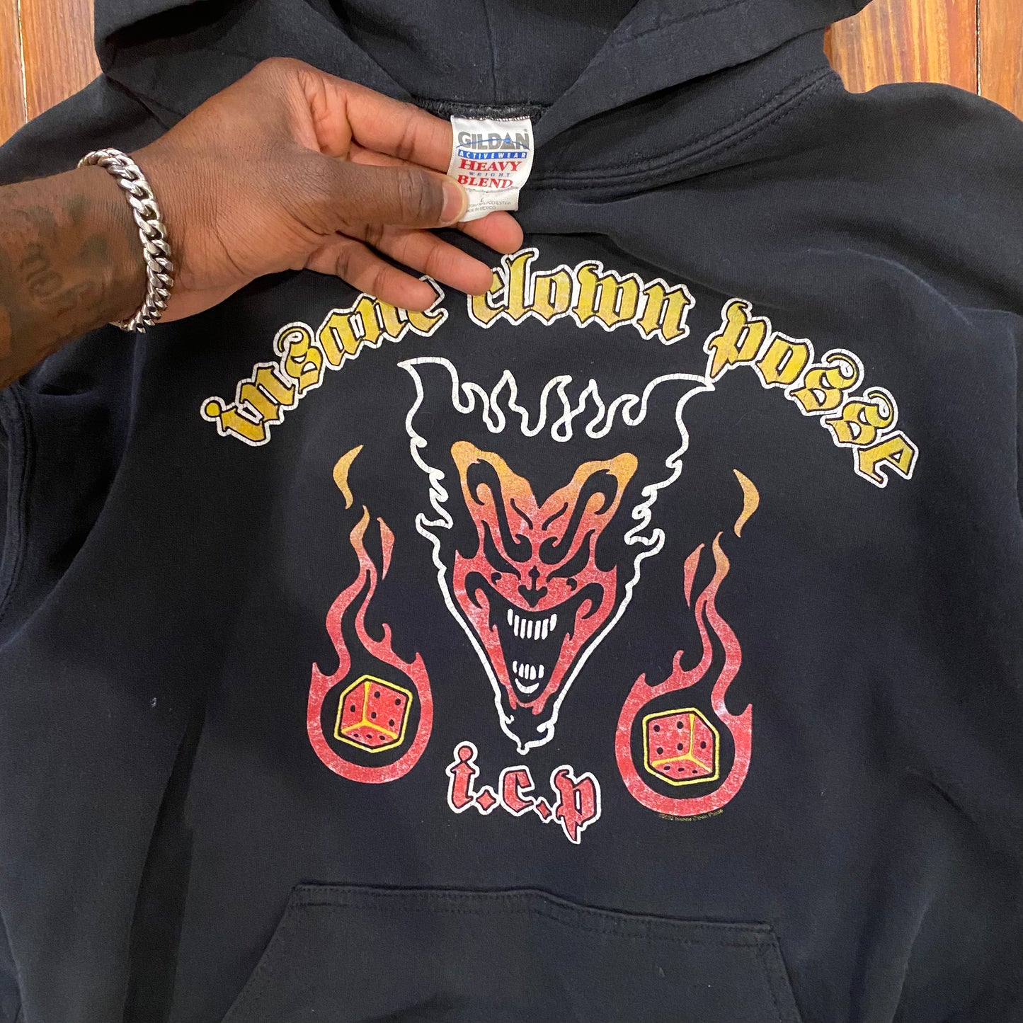 Vintage 2002 Insane Clown Posse Tour Hoodie - L