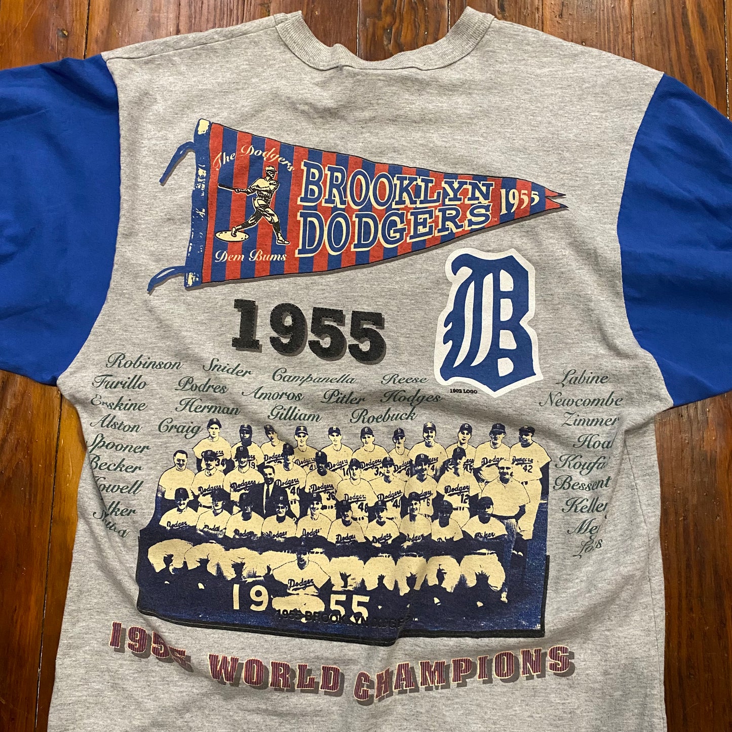 Vintage 1994 MLB Brooklyn Dodgers Baseball Tee - L