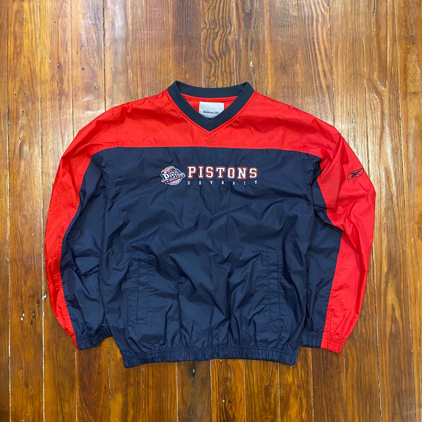 Vintage Pistons Detroit Pull Over - M
