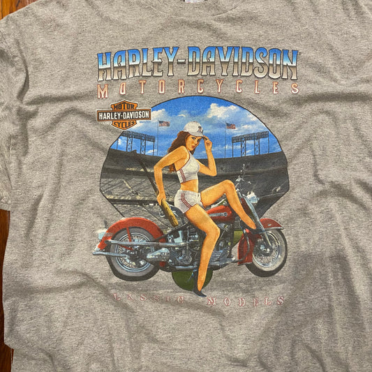 Vintage Harley Davidson Motorcycles Classic Models Tee - 2XL