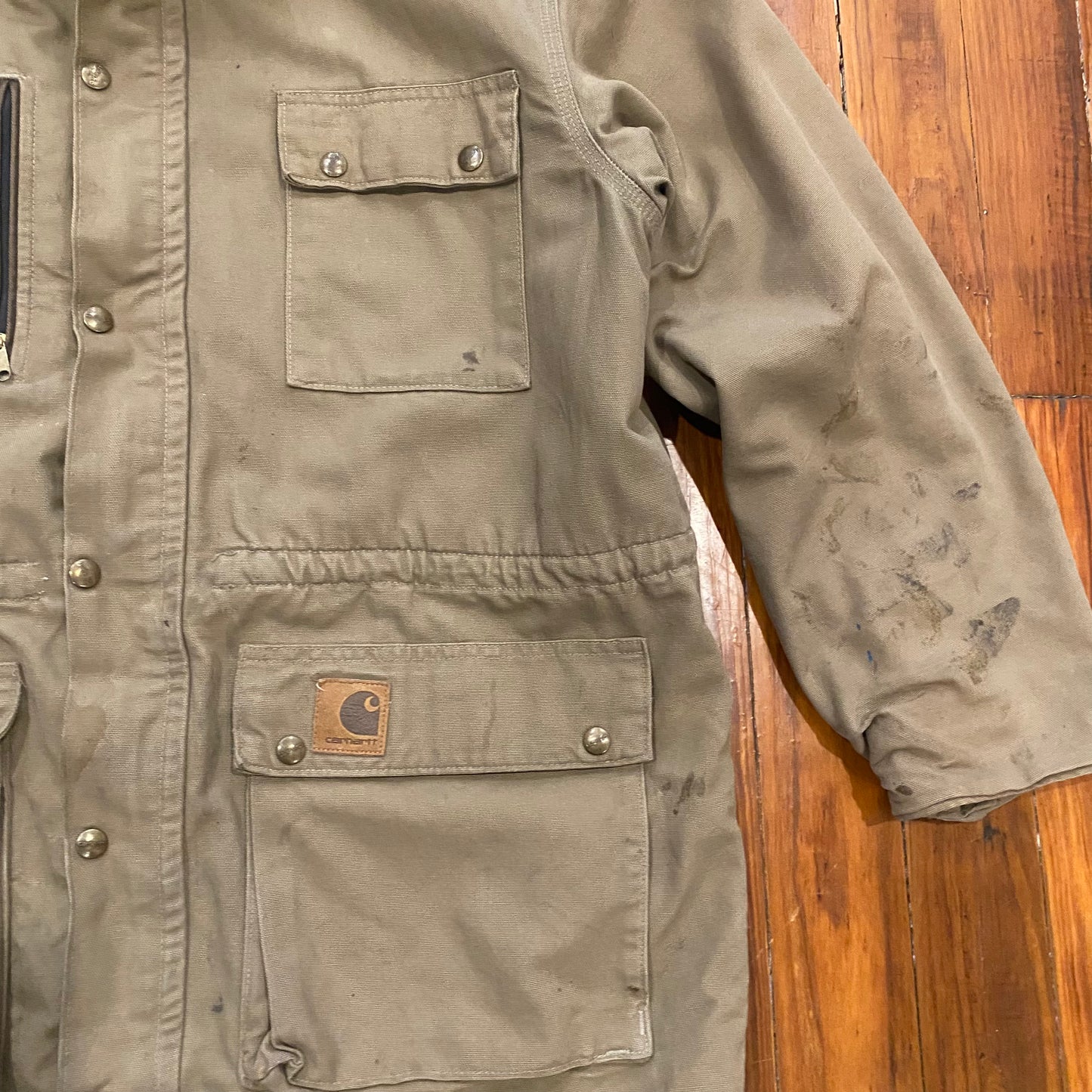 Vintage Carthartt Detroit Button Up - L