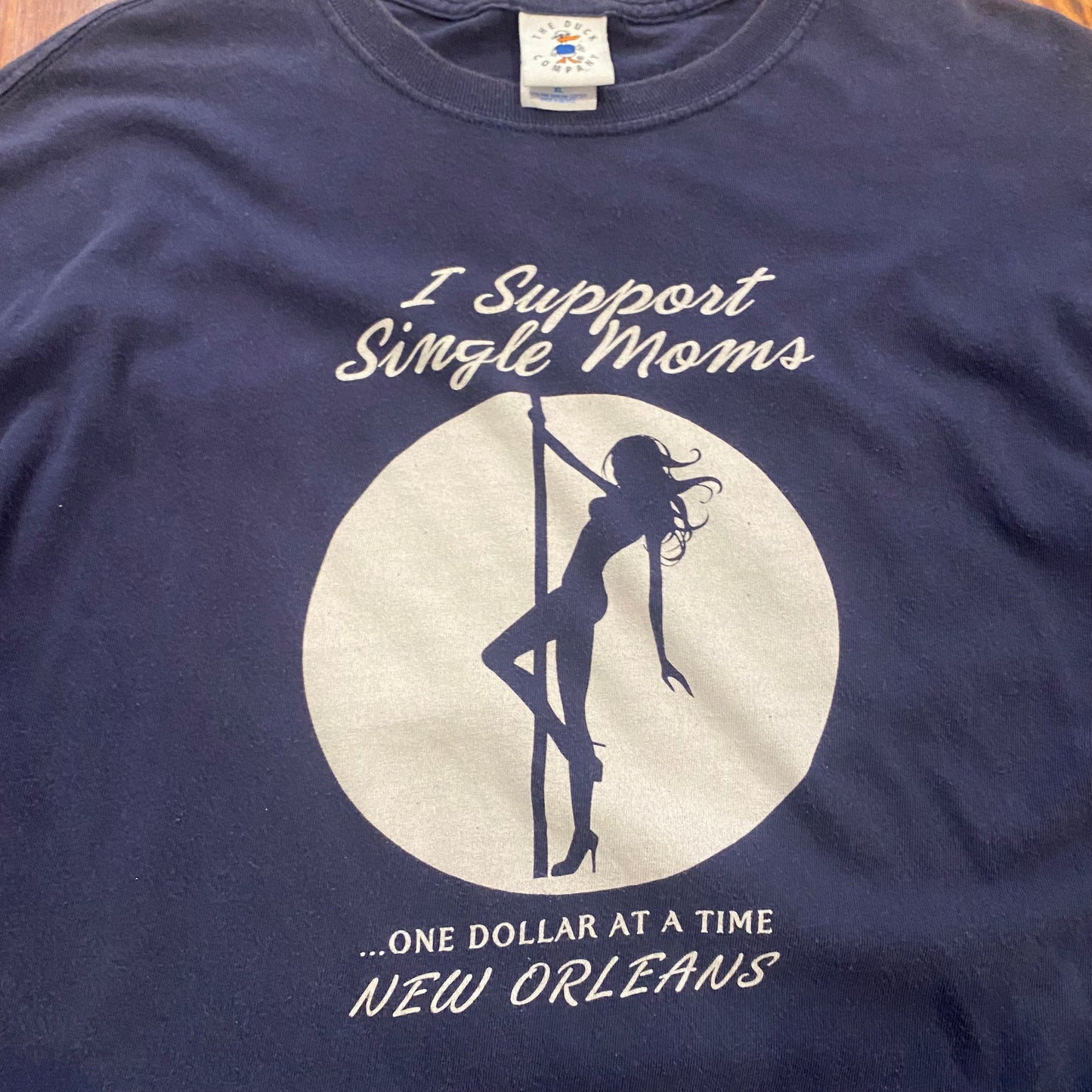 Vintage I Support Single Moms Tee - XL