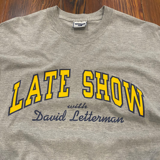 Vintage Late Show w/ David Letterman Tee - L