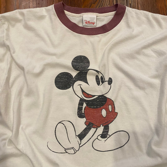 Vintage Mickey Mouse Character Tee - M