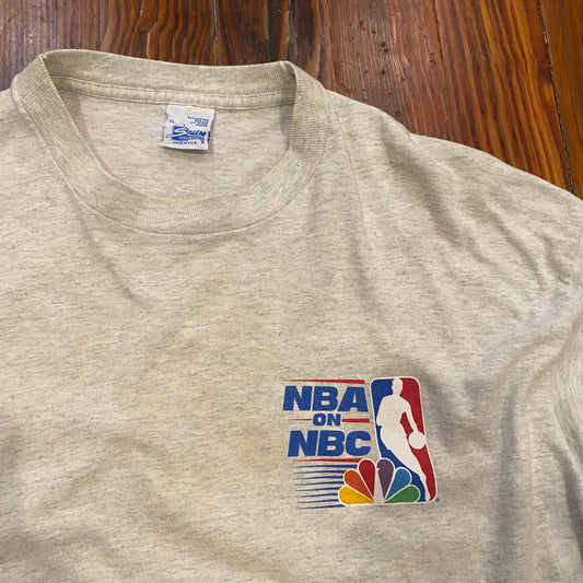 Vintage NBA On NBC Promo Tee -XL