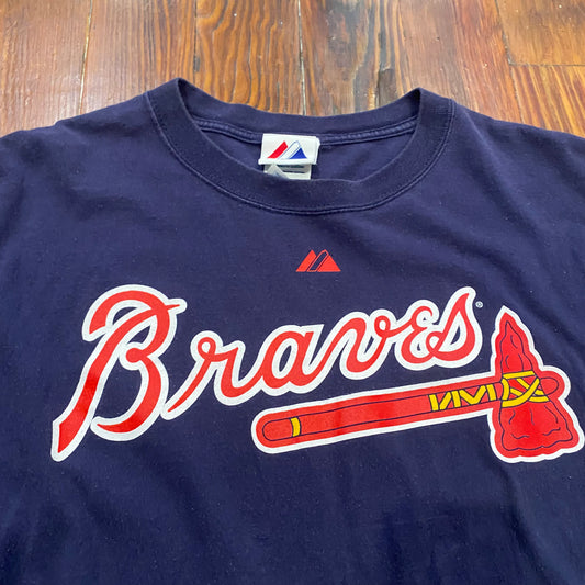 Vintage Baseball Braves Tee -2XL
