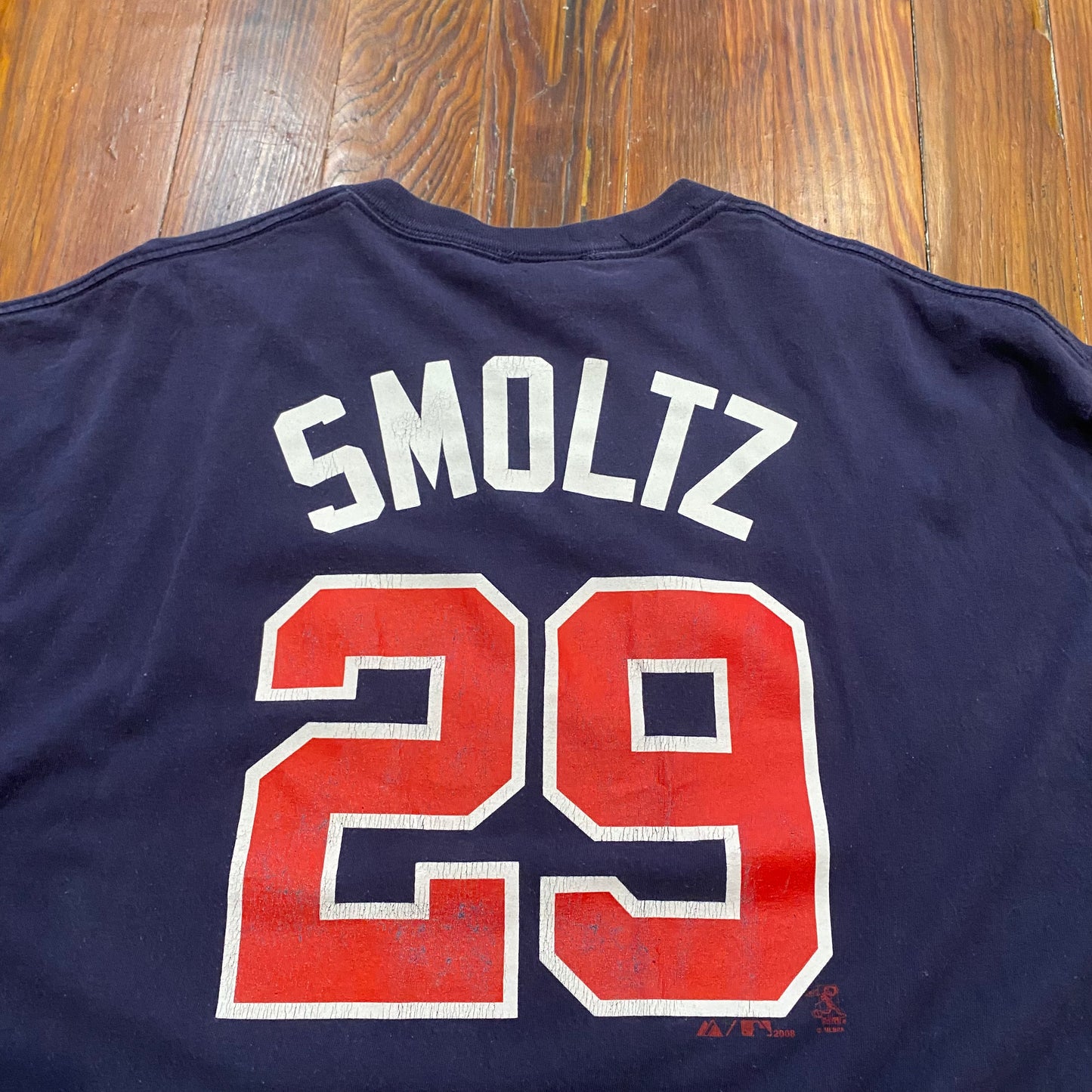 Vintage Baseball Braves Tee -2XL