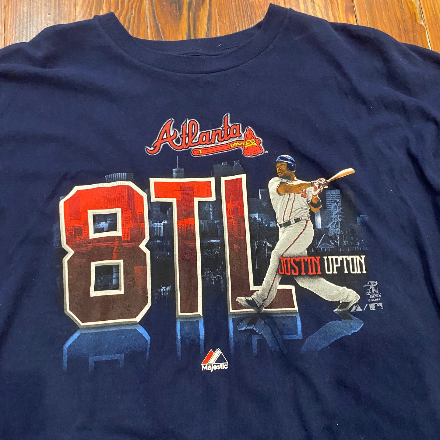 Vintage Justin Upton Braves Tee - 2XL