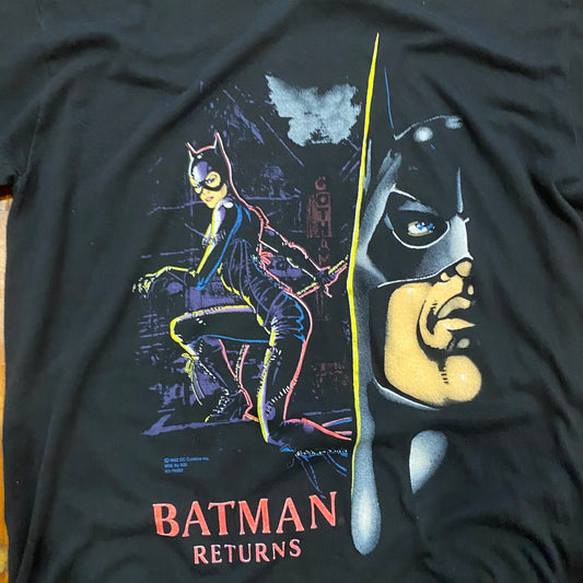 Vintage Batman Returns Tee - L