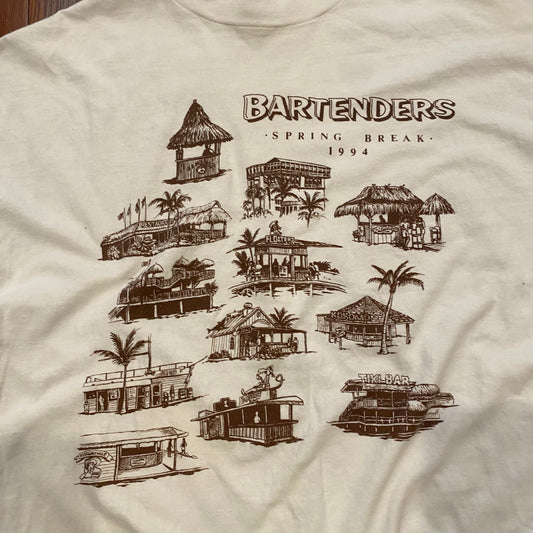 Vintage Bartenders Tee - XL