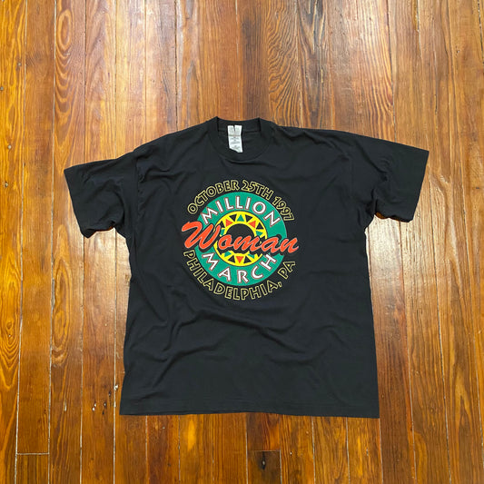 Vintage Million Woman March Tee -XXL