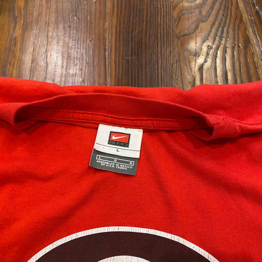 Vintage Georgia Logo Tee - L