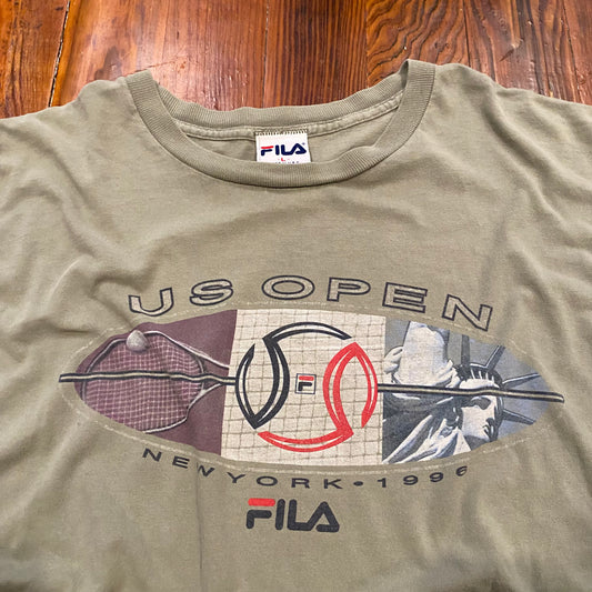 Vintage US Open Fila Tee -L