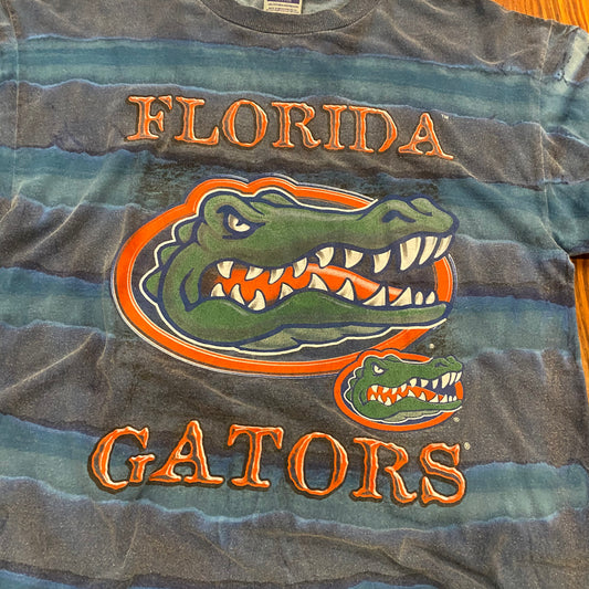 Vintage Florida Gators Logo Tie Dye Tee - L