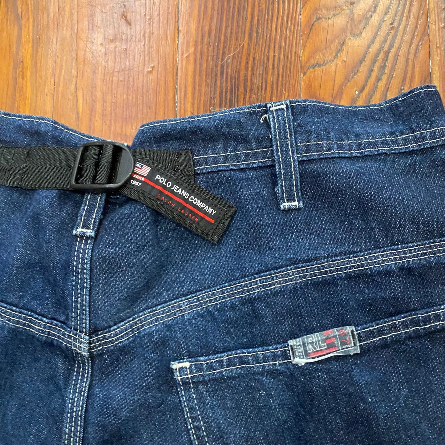 Polo Jean Shorts- 33x12