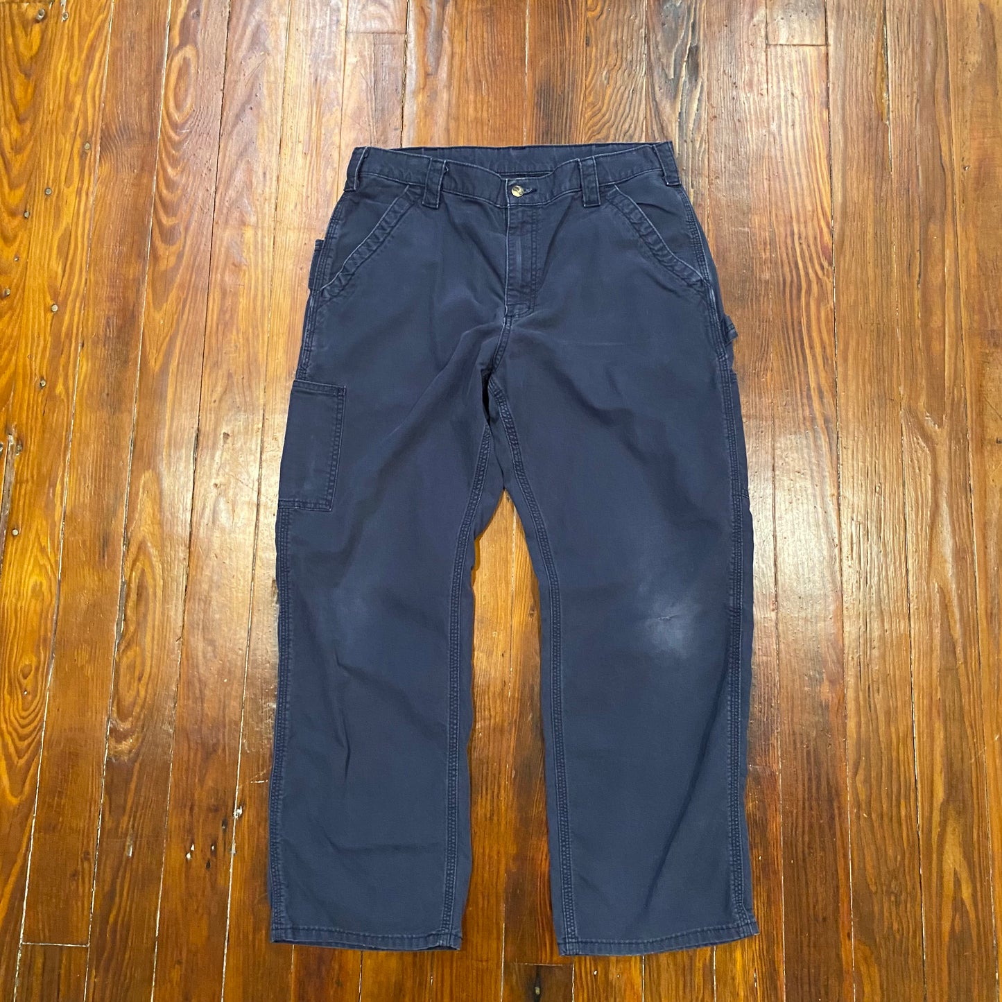 Carhartt Blue Cargo Jeans- 36x30