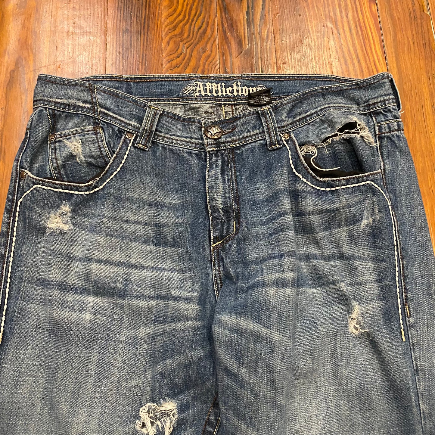 Affliction Denim Jeans- 38x34