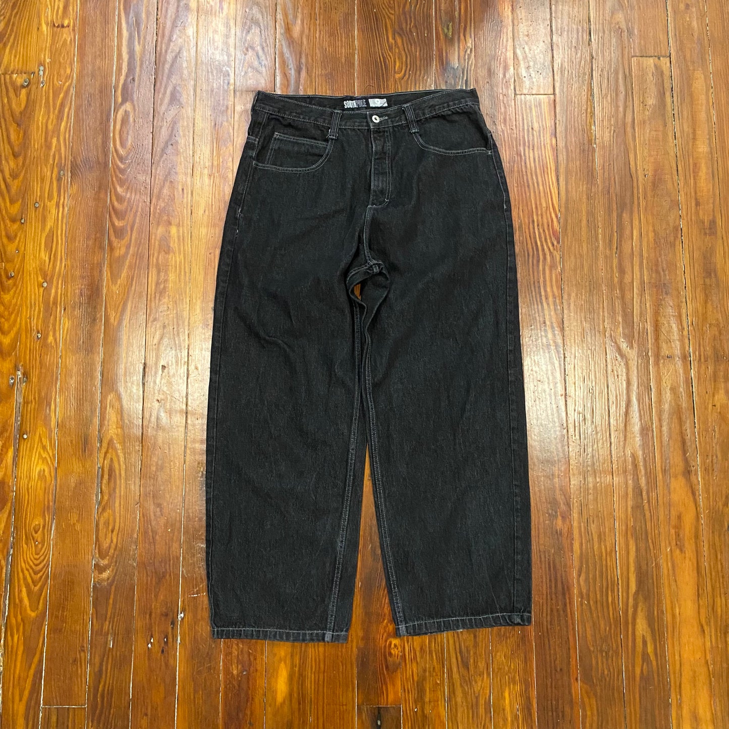 Southpole Bootleg Black Jeans- 38x32