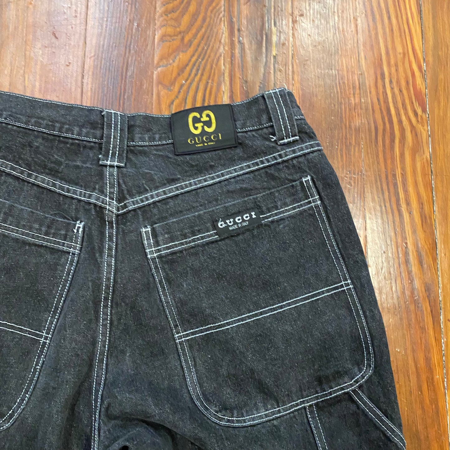 Gucci Bootleg Black Jeans- 36x28