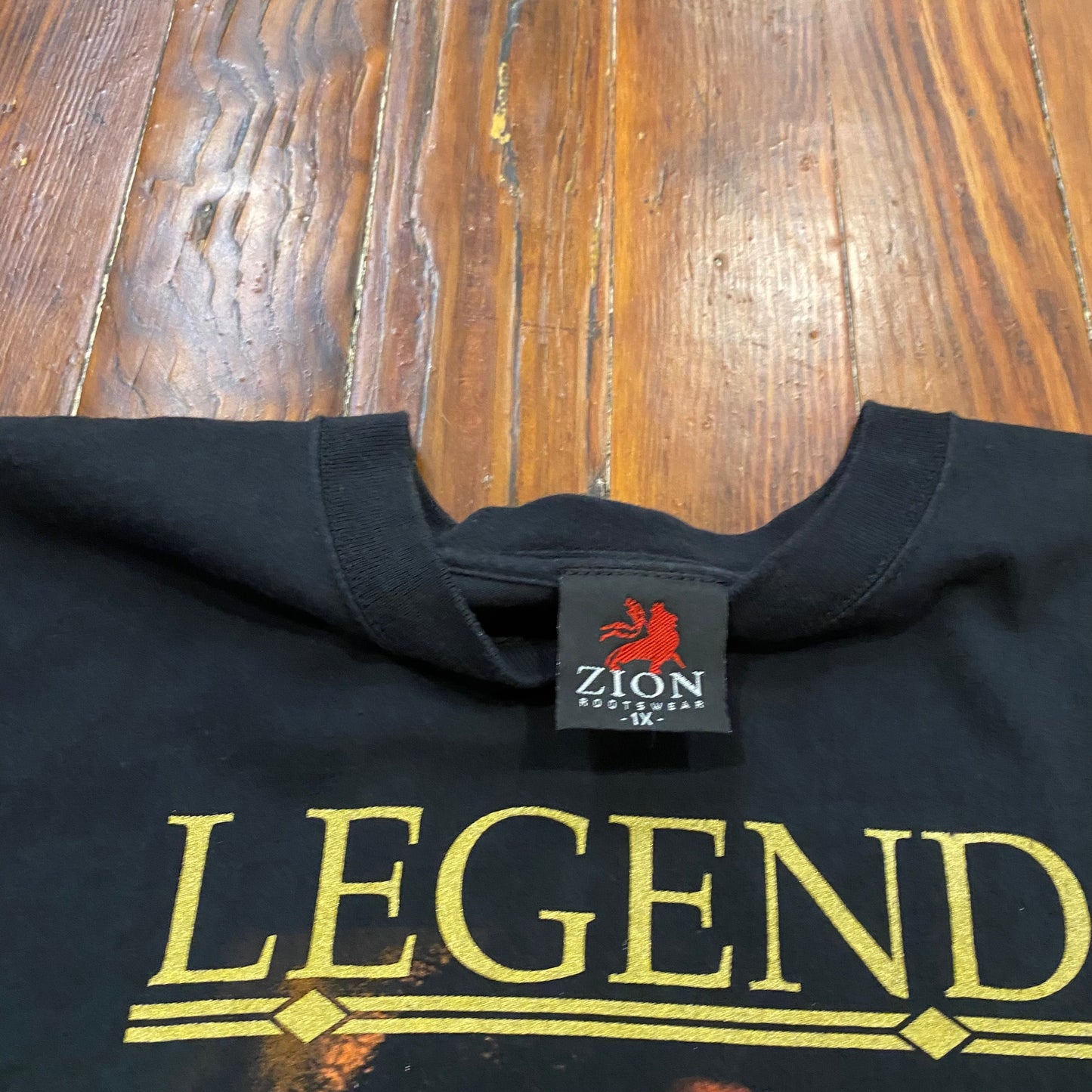 Vintage Bob Marley Legend Rootswear Big Face Tee - XL