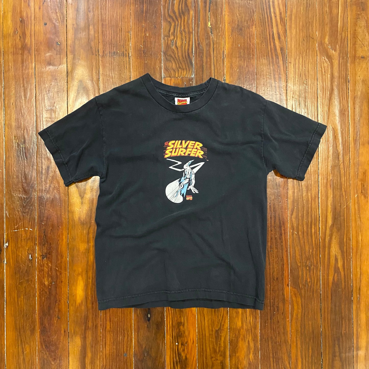 Vintage Silver Surfer Marvel Tee- S