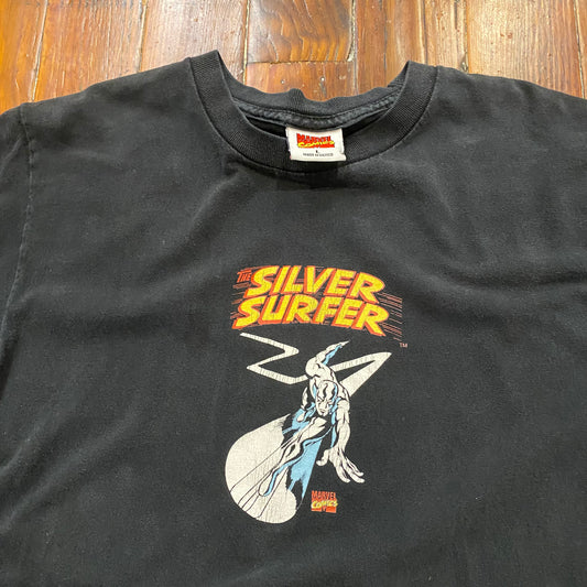 Vintage Silver Surfer Marvel Tee- S