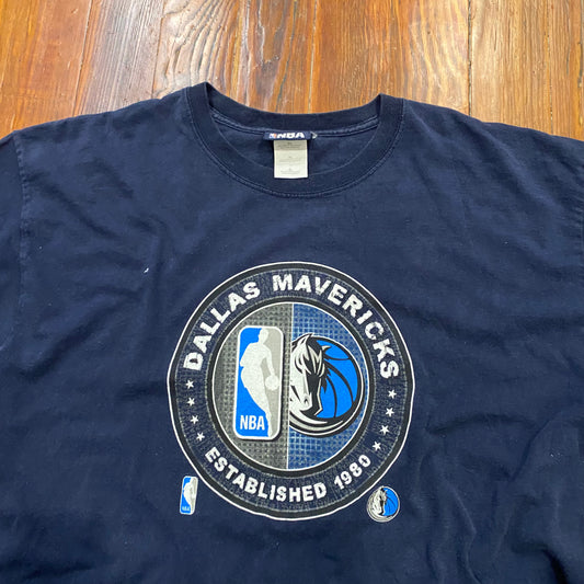 Vintage NBA Dallas Mavericks Established Tee - XL