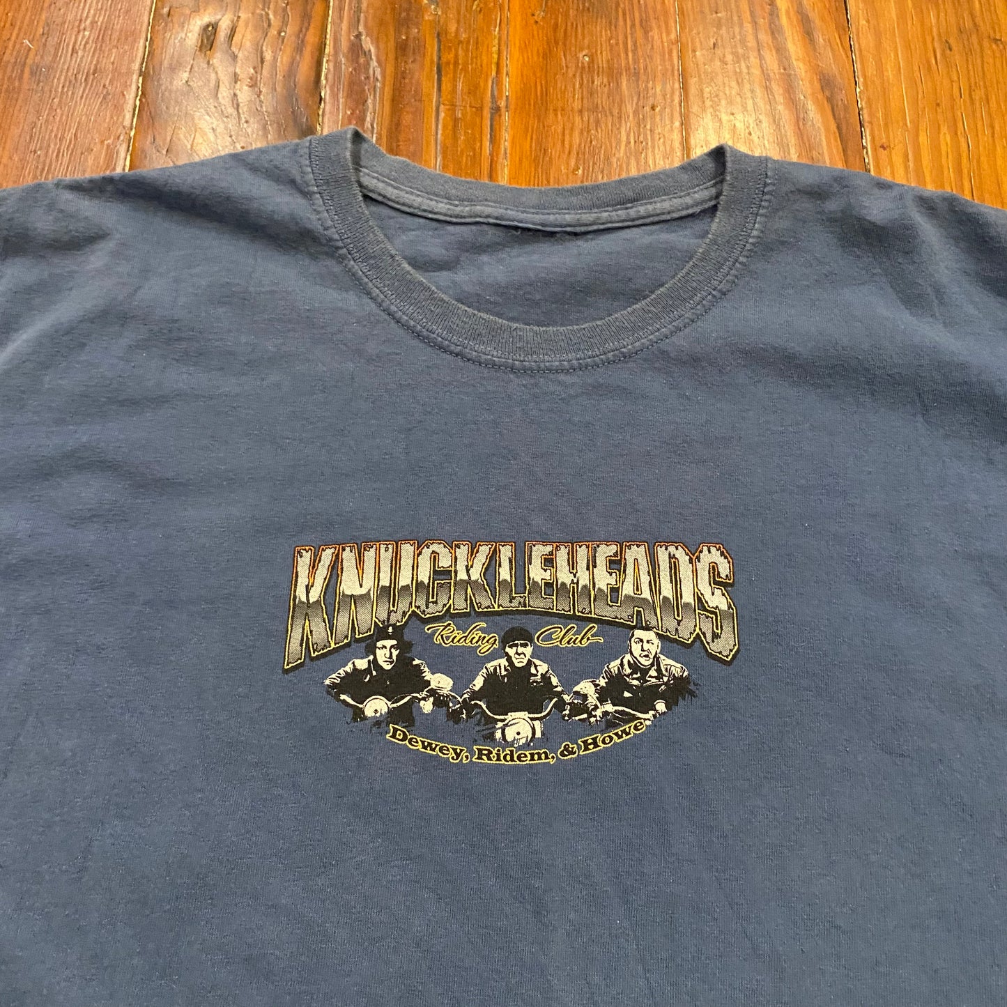 Vintage Knuckleheads Stooges Biker Tee - XL