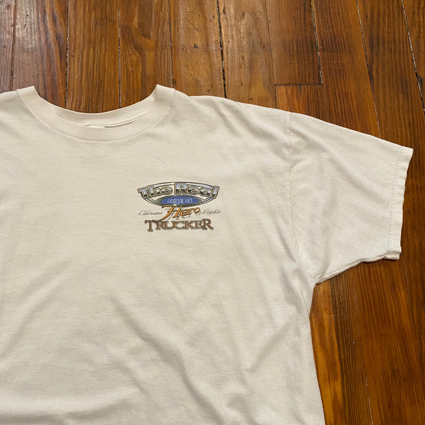 Vintage THe Real American Trucker Bron to Haul Tee- 2XL