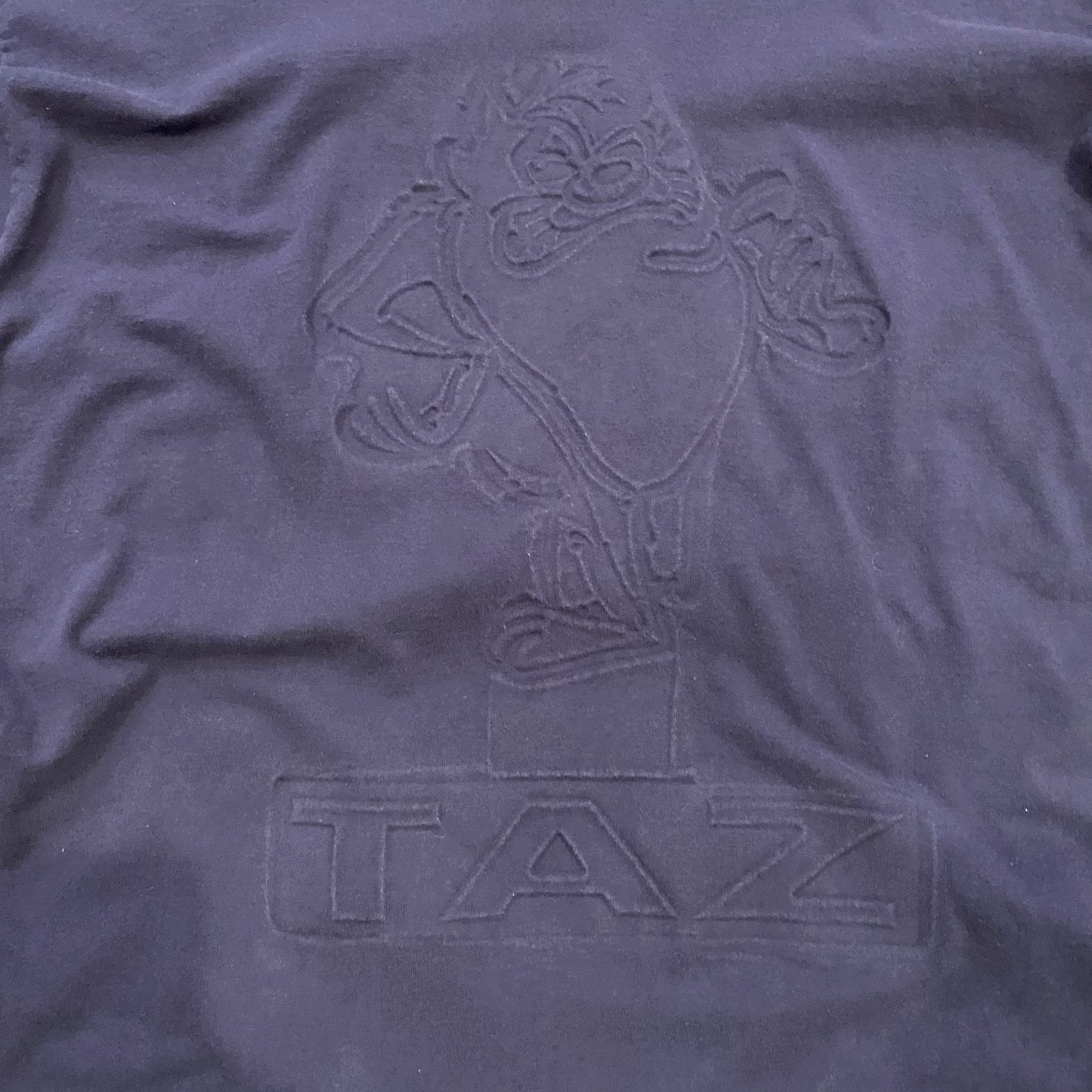 Vintage Taz Looney Tunes Imprint Navy Tee - XL