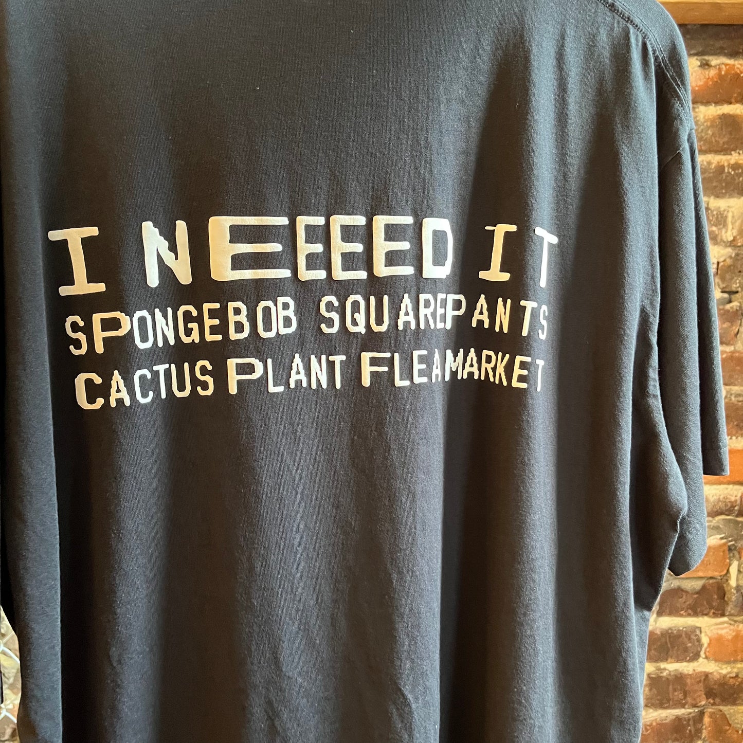 CPfM X Spongebob Need Water Collab Tee- XL