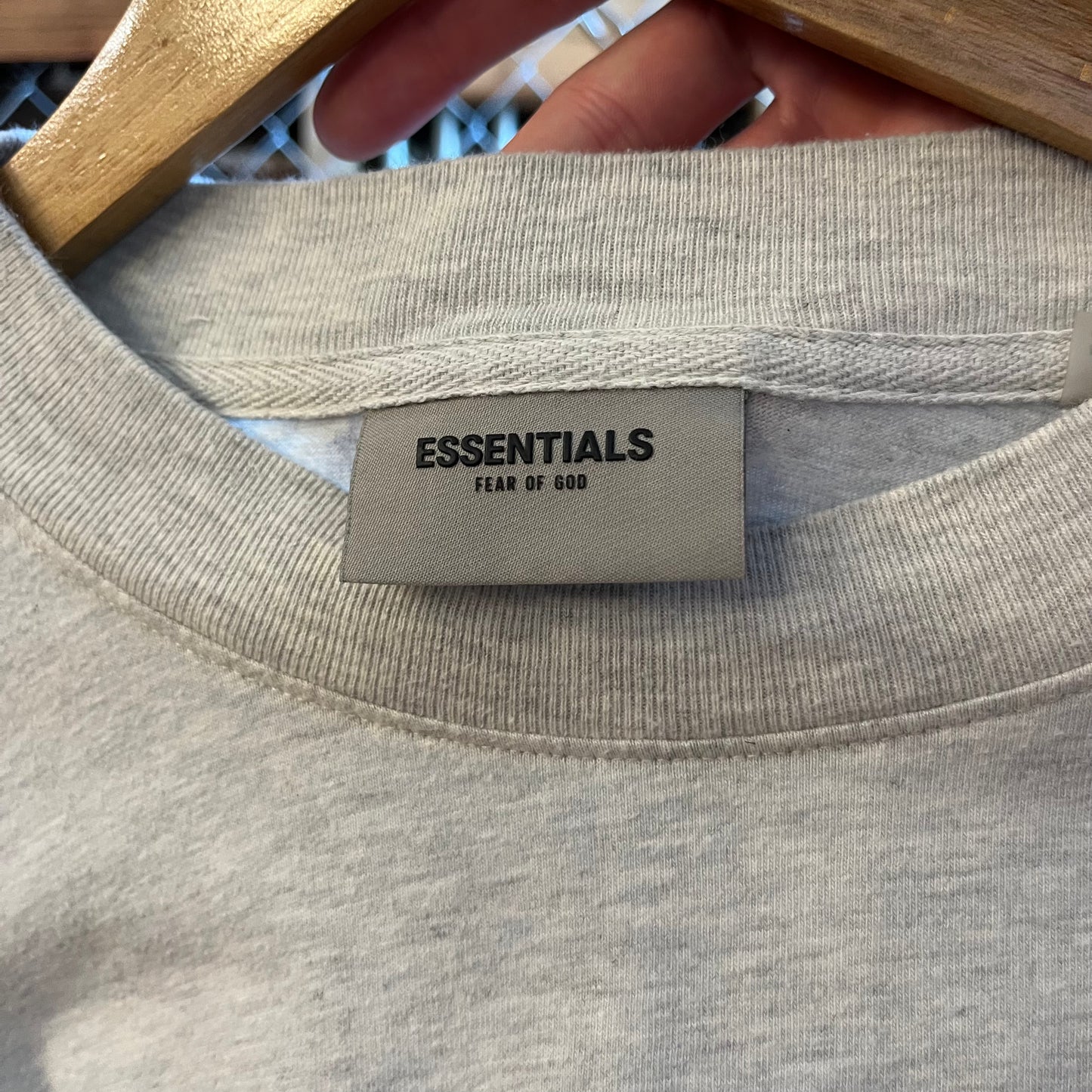 Essentials Fear of God Long-sleeve Signature Tee- M