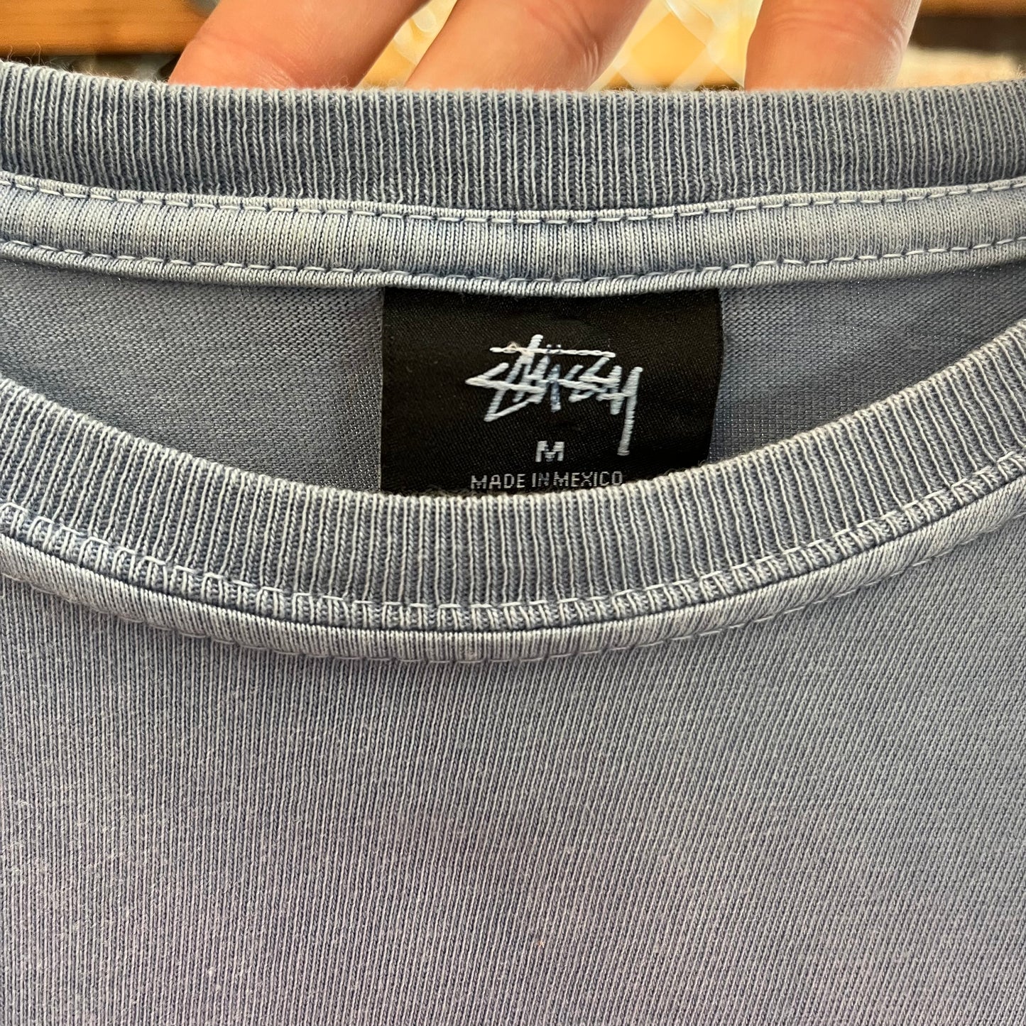 Stussy Long sleeve Cube Logo Tee- M