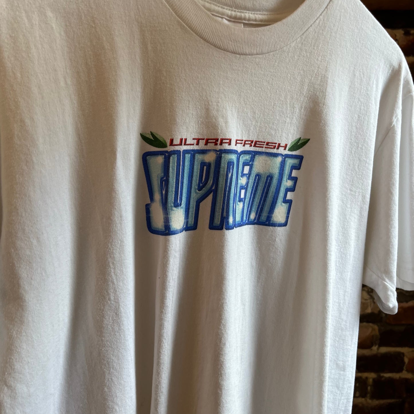 Supreme Ultra Fresh White Tee- M