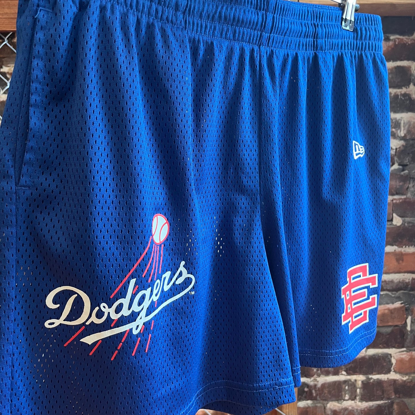 Eric Emmanuel X NE Dodgers Shorts- 2XL