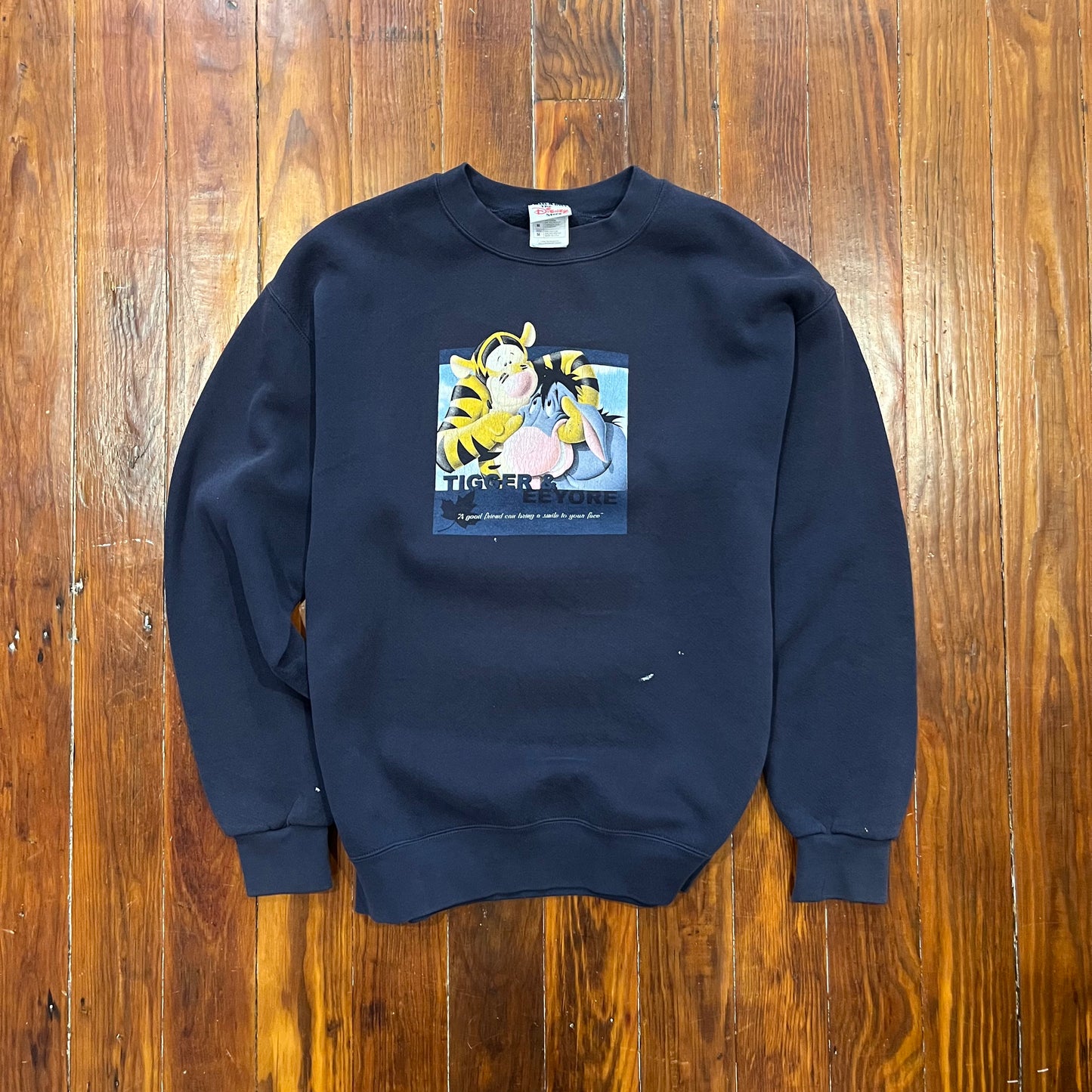 Vintage Disney Tigger & Eeyore Crewneck- M