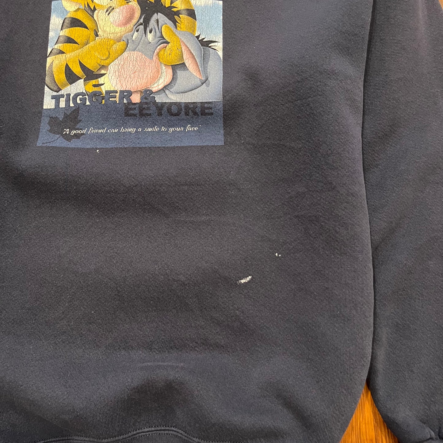 Vintage Disney Tigger & Eeyore Crewneck- M