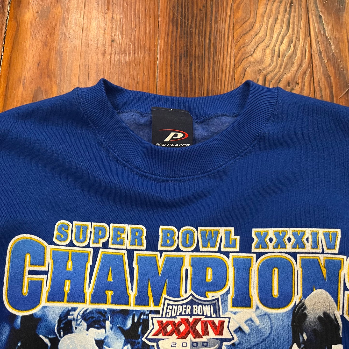 Vintage St. Louis Rams Superbowl Crewneck- L