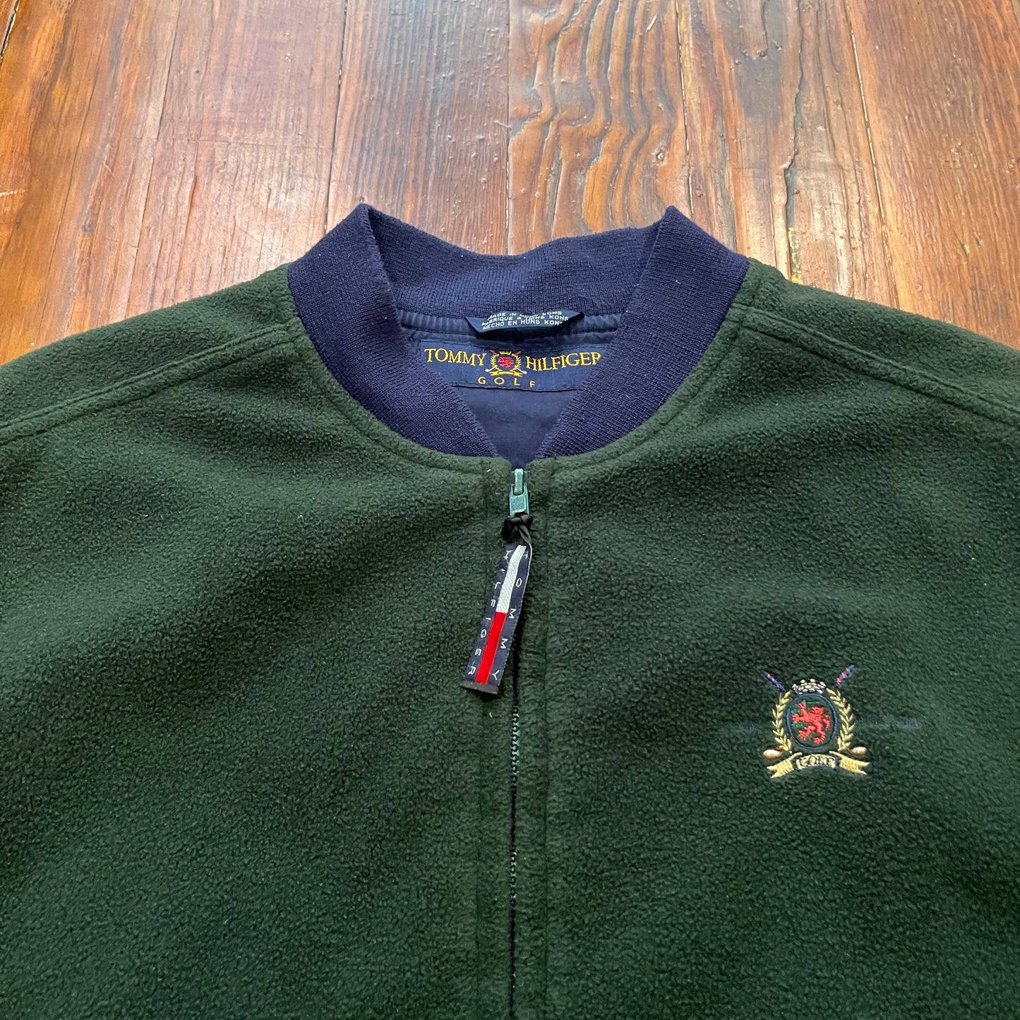 Vintage Tommy Hilfiger Plaid Golf Vest- L