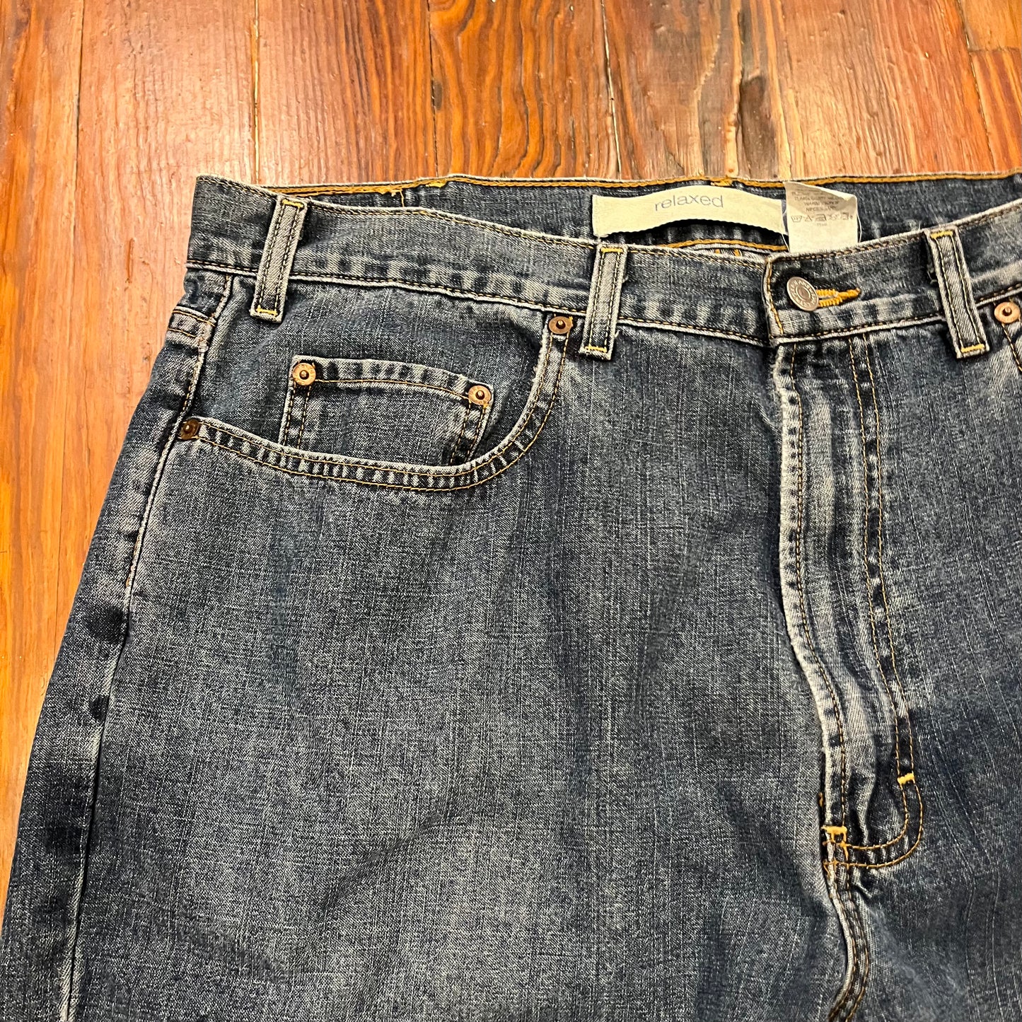 GAP Denim Faded Blue Jeans- 38x34