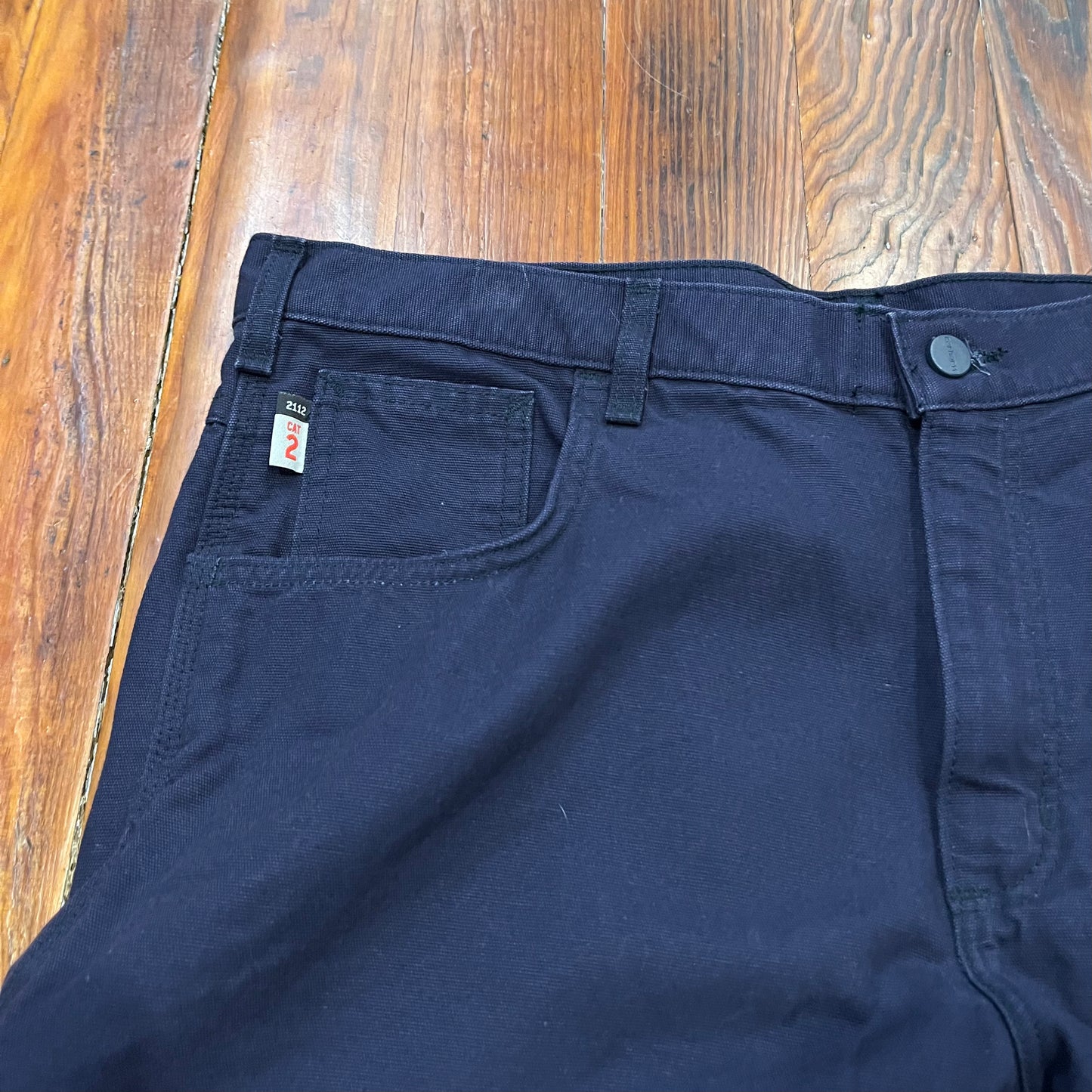 Carhartt Navy Blue Jeans- 38x30