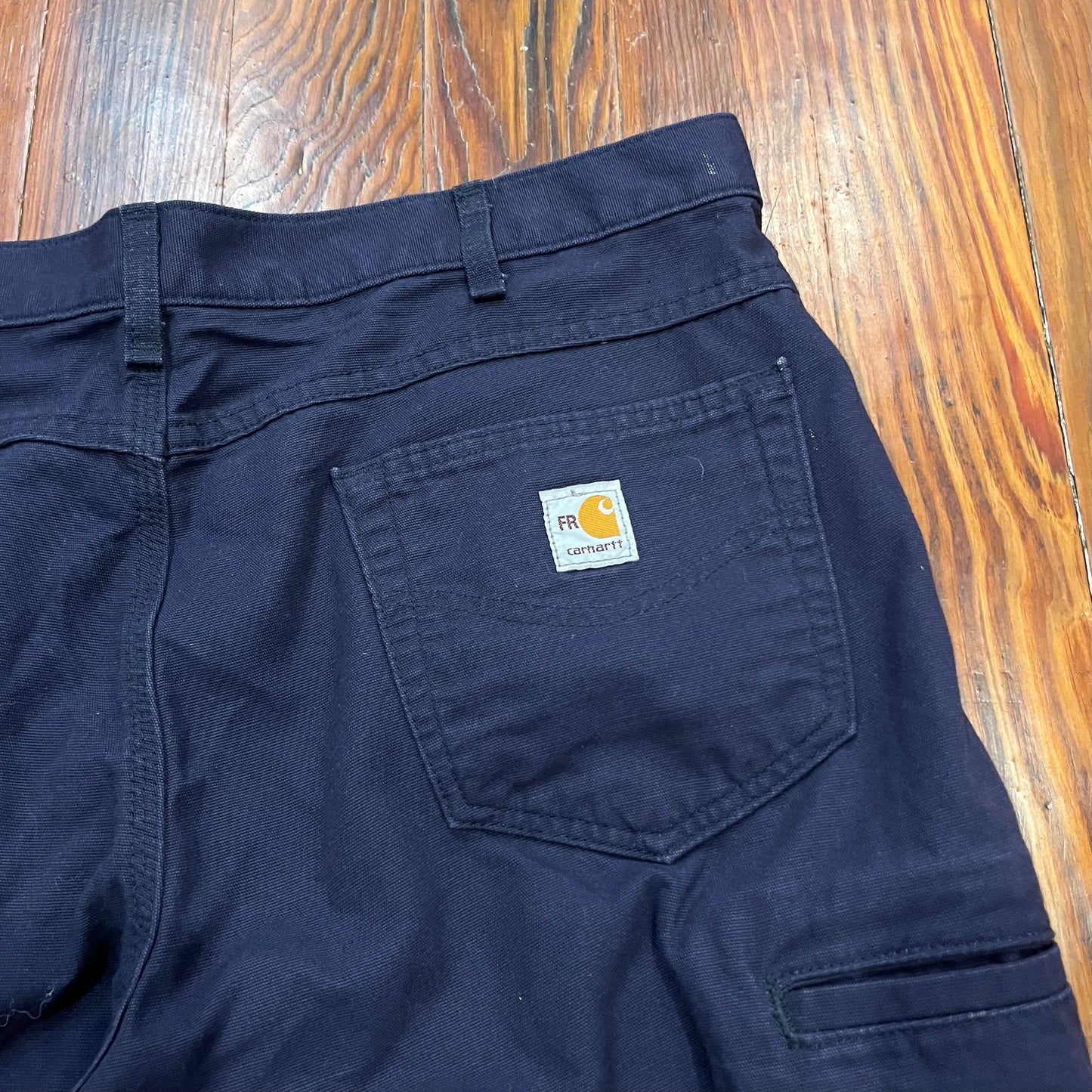 Carhartt Navy Blue Jeans- 38x30