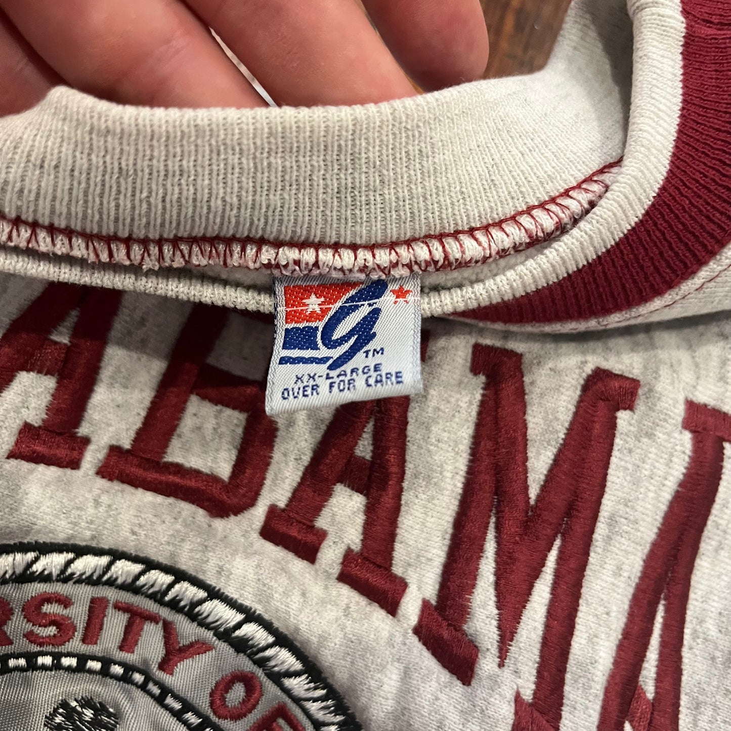 Vintage Alabama University Crewneck- 2XL