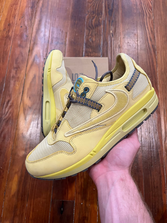 Nike Air Max 1 x Travis Scott Cactus Jack 'Saturn Gold' - SZ10M