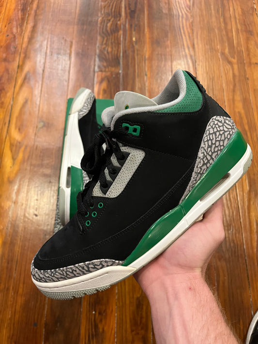 Jordan 3 Retro 'Pine Green' - SZ10.5M