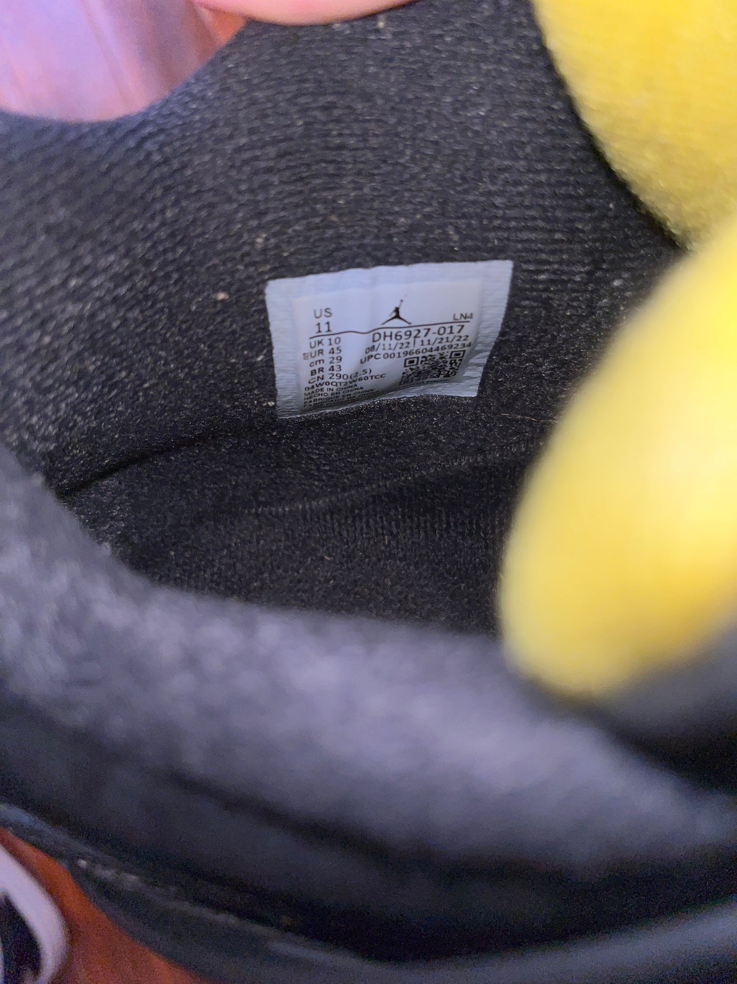 Jordan 4 Retro 'Thunder' (2023) - SZ11M