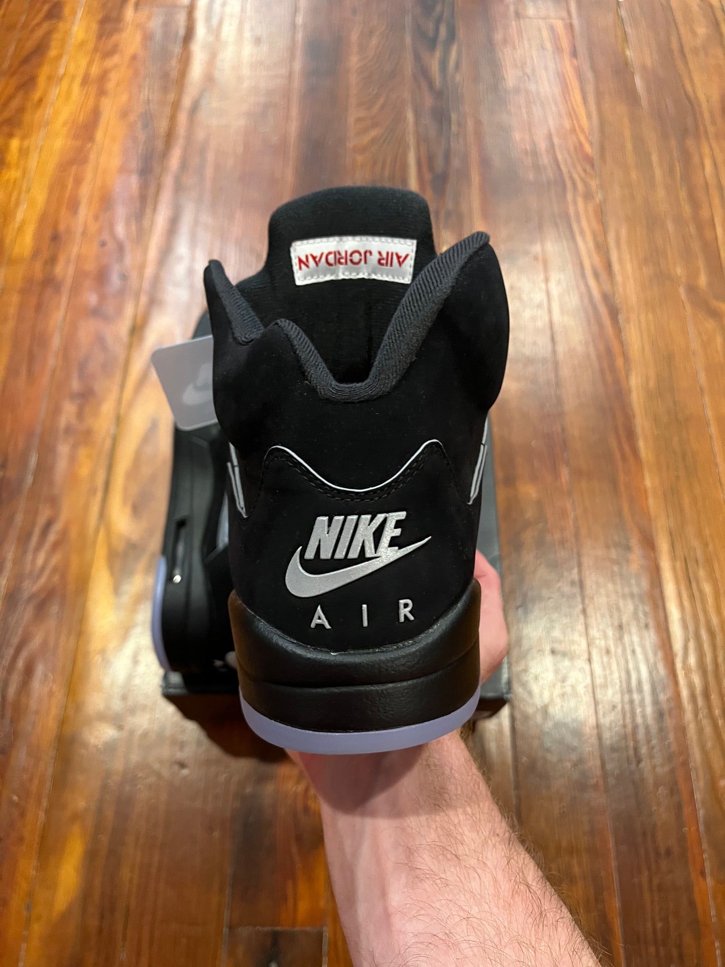 Jordan 5 Retro 'Black Metallic' (2025) - SZ10.5M