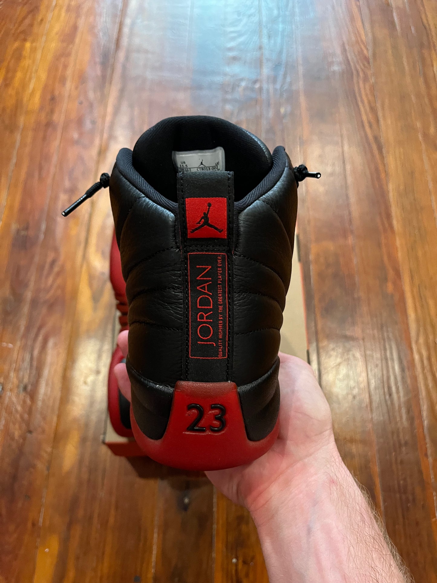 Jordan 12 Retro 'Flu Game' - SZ11.5M